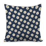 Polka Dot Daisy Floral Pattern Print Pillow Cover