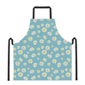 Polka Dot Daisy Flower Pattern Print Apron