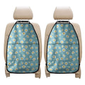 Polka Dot Daisy Flower Pattern Print Car Seat Organizers