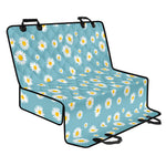 Polka Dot Daisy Flower Pattern Print Pet Car Back Seat Cover