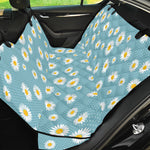 Polka Dot Daisy Flower Pattern Print Pet Car Back Seat Cover