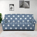 Polka Dot Denim Jeans Pattern Print Sofa Cover
