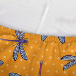 Polka Dot Dragonfly Pattern Print Sofa Cover