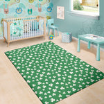 Polka Dot Irish St. Patrick's Day Print Area Rug