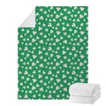 Polka Dot Irish St. Patrick's Day Print Blanket