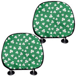Polka Dot Irish St. Patrick's Day Print Car Headrest Covers