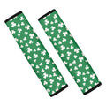 Polka Dot Irish St. Patrick's Day Print Car Seat Belt Covers
