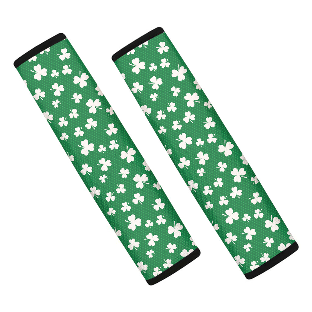 Polka Dot Irish St. Patrick's Day Print Car Seat Belt Covers