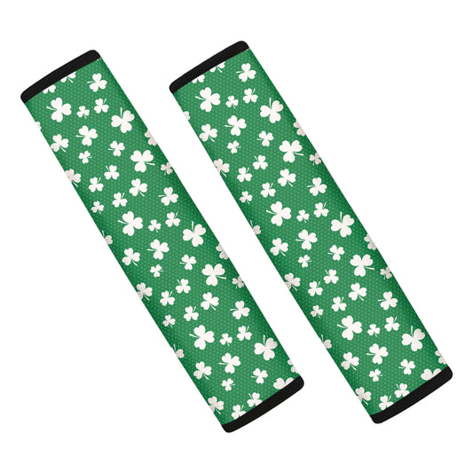 Polka Dot Irish St. Patrick's Day Print Car Seat Belt Covers
