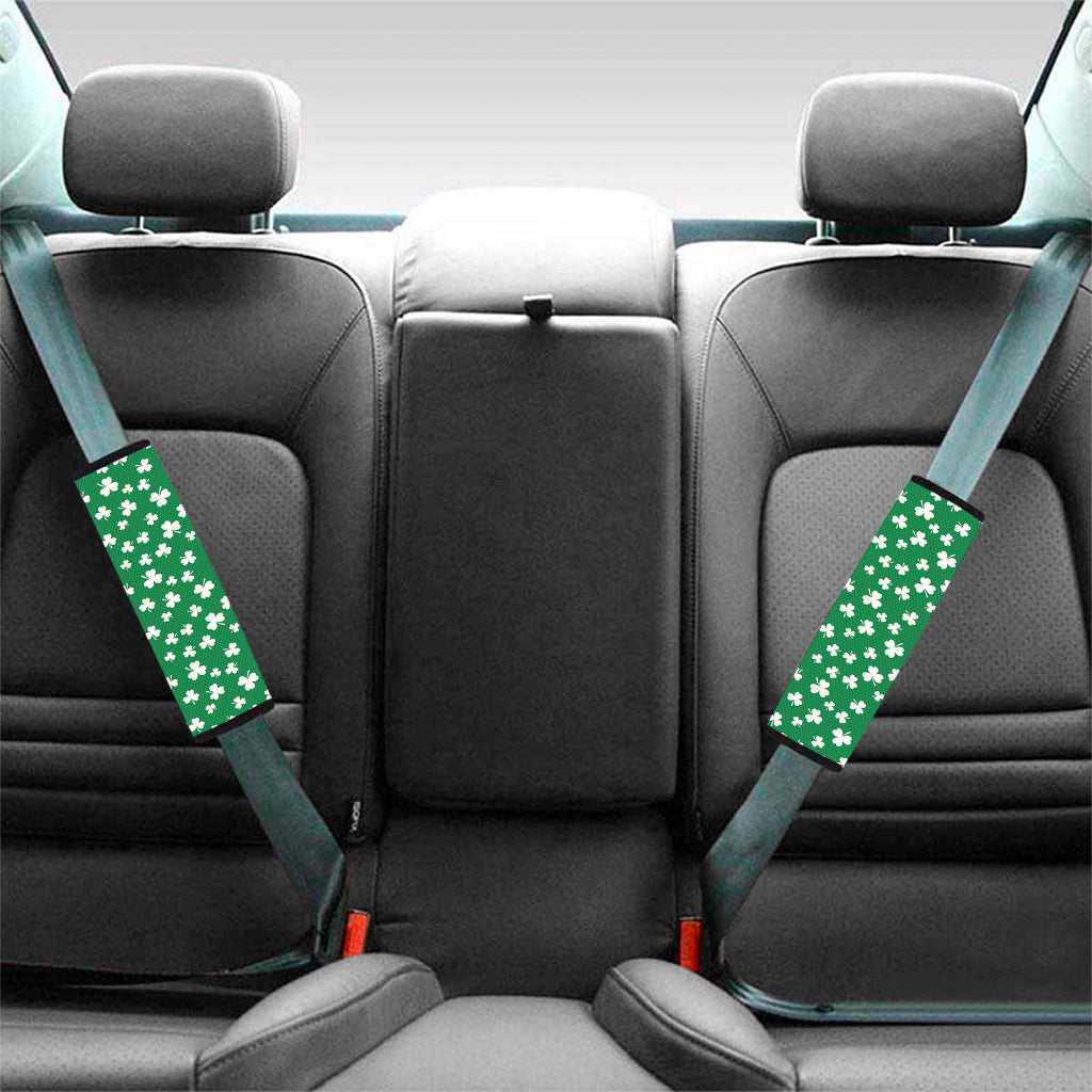 Polka Dot Irish St. Patrick's Day Print Car Seat Belt Covers