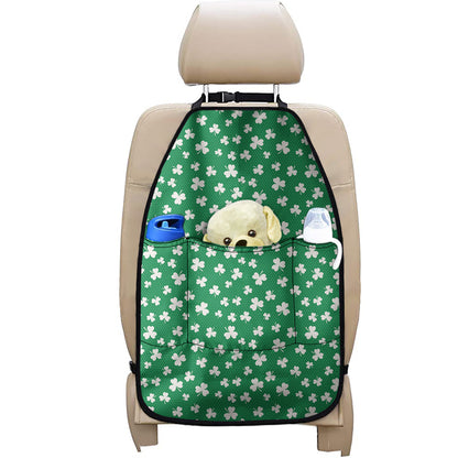Polka Dot Irish St. Patrick's Day Print Car Seat Organizers
