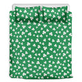 Polka Dot Irish St. Patrick's Day Print Duvet Cover Bedding Set