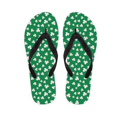 Polka Dot Irish St. Patrick's Day Print Flip Flops