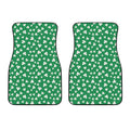 Polka Dot Irish St. Patrick's Day Print Front Car Floor Mats
