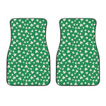 Polka Dot Irish St. Patrick's Day Print Front Car Floor Mats