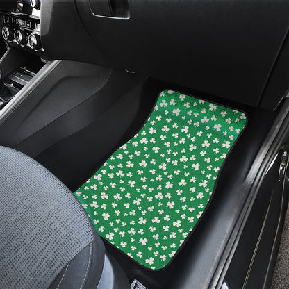 Polka Dot Irish St. Patrick's Day Print Front Car Floor Mats