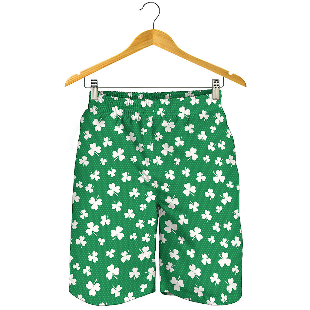 Polka Dot Irish St. Patrick's Day Print Men's Shorts