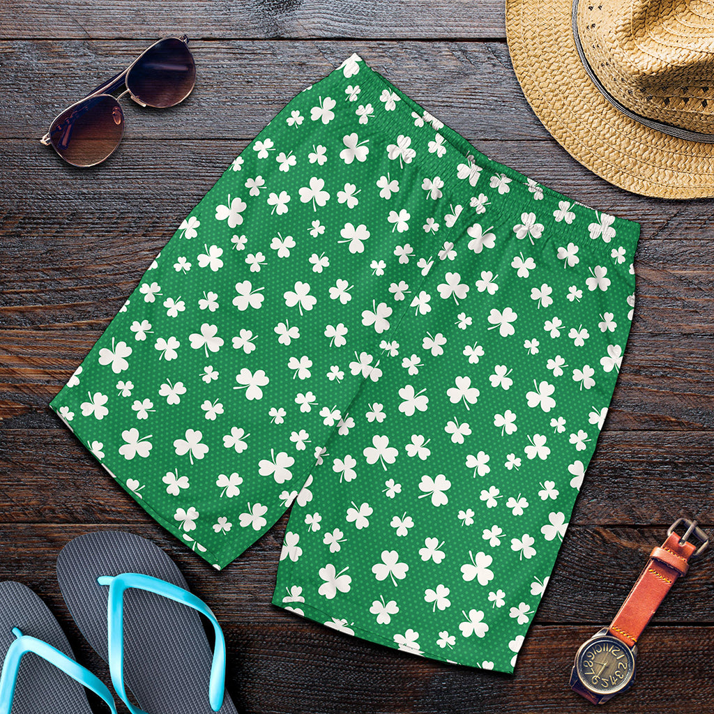 Polka Dot Irish St. Patrick's Day Print Men's Shorts