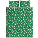Polka Dot Irish St. Patrick's Day Print Quilt Bed Set