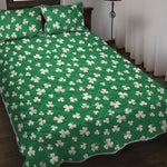 Polka Dot Irish St. Patrick's Day Print Quilt Bed Set
