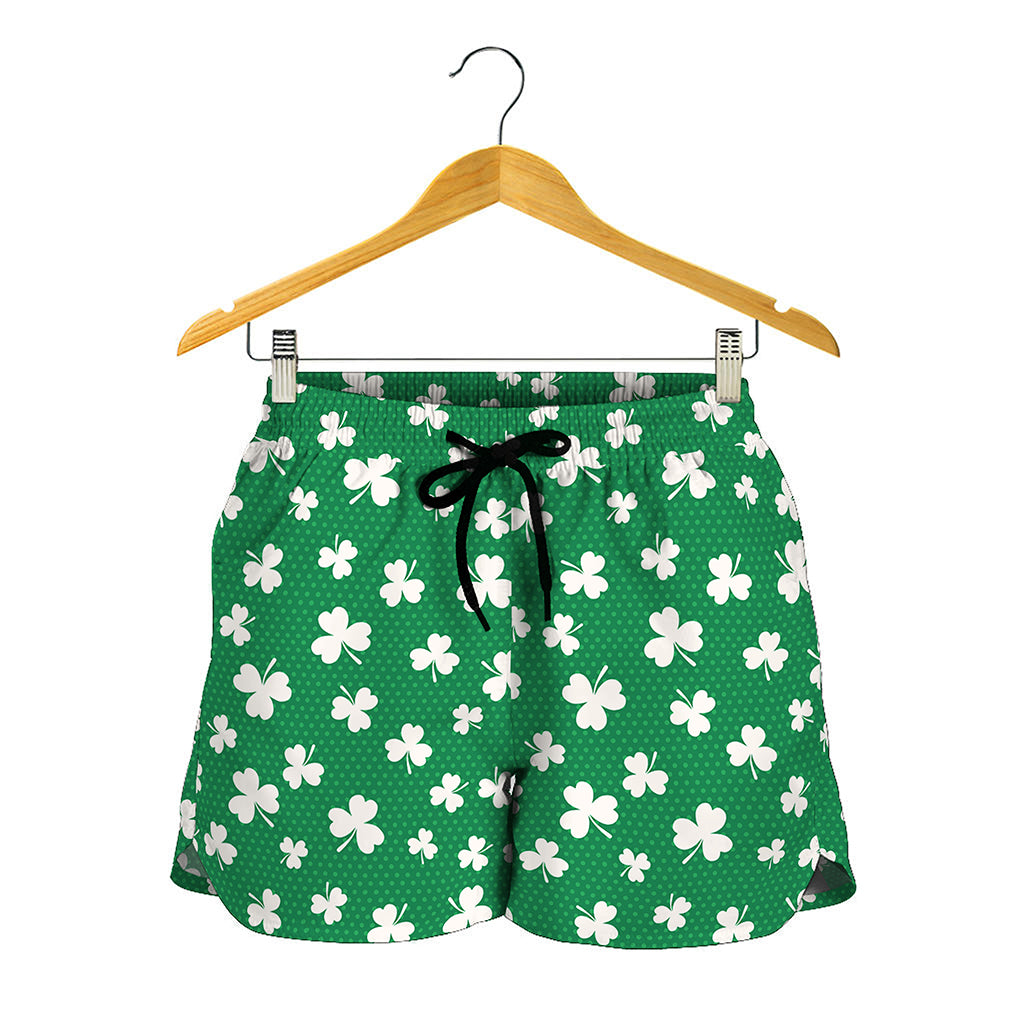 Polka Dot Irish St. Patrick's Day Print Women's Shorts