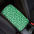 Polka Dot Irish St. Patrick's Day Print Car Center Console Cover