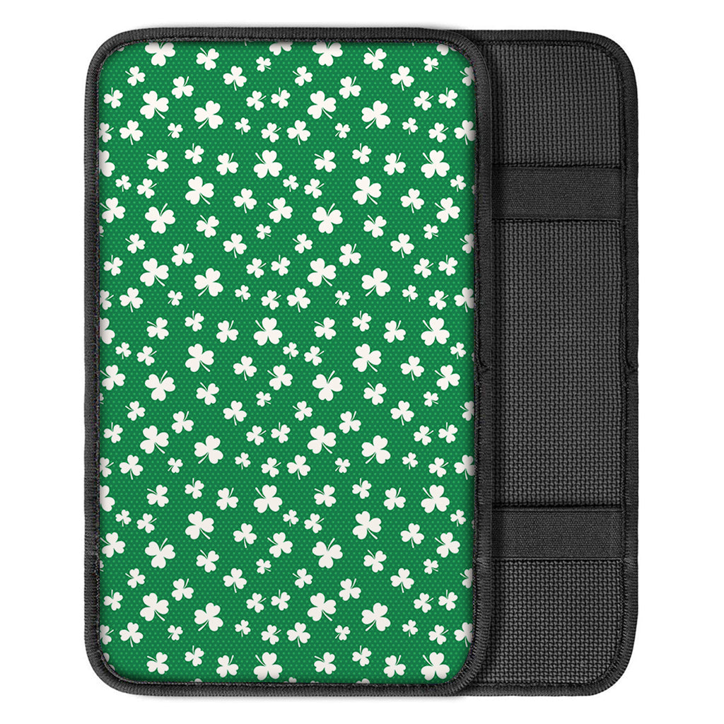 Polka Dot Irish St. Patrick's Day Print Car Center Console Cover