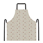 Polka Dot Jack Russell Terrier Print Apron