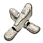 Polka Dot Jack Russell Terrier Print Muay Thai Shin Guard