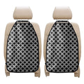 Polka Dot Knitted Pattern Print Car Seat Organizers