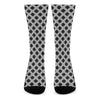 Polka Dot Knitted Pattern Print Crew Socks