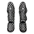 Polka Dot Knitted Pattern Print Muay Thai Shin Guards