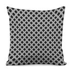 Polka Dot Knitted Pattern Print Pillow Cover