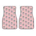 Polka Dot Koala Pattern Print Front Car Floor Mats