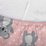 Polka Dot Koala Pattern Print Sofa Cover