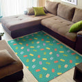 Polka Dot Macaron Pattern Print Floor Mat