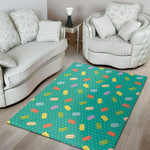 Polka Dot Macaron Pattern Print Area Rug