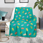 Polka Dot Macaron Pattern Print Blanket