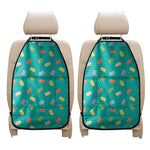 Polka Dot Macaron Pattern Print Car Seat Organizers