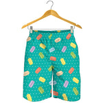 Polka Dot Macaron Pattern Print Men's Shorts