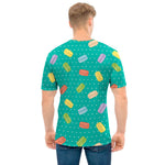 Polka Dot Macaron Pattern Print Men's T-Shirt