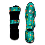 Polka Dot Macaron Pattern Print Muay Thai Shin Guard