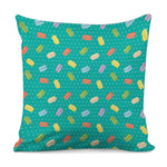 Polka Dot Macaron Pattern Print Pillow Cover