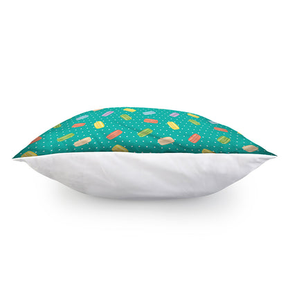 Polka Dot Macaron Pattern Print Pillow Cover