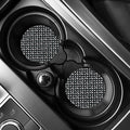 Polka Dot Rabbit Pattern Print Car Coasters