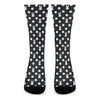 Polka Dot Rabbit Pattern Print Crew Socks