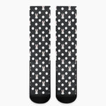 Polka Dot Rabbit Pattern Print Crew Socks