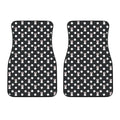 Polka Dot Rabbit Pattern Print Front Car Floor Mats