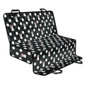 Polka Dot Rabbit Pattern Print Pet Car Back Seat Cover