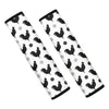 Polka Dot Rooster Pattern Print Car Seat Belt Covers